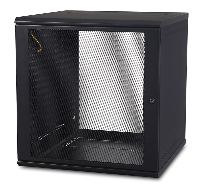 APC NetShelter WX AR112, 12U, 19 tuuman patch-kaappi, seinälle asennettava, kokoamaton, 600 mm syvä