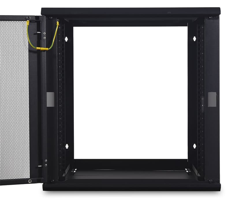 APC NetShelter WX AR112, 12U, 19 tuuman patch-kaappi, seinälle asennettava, kokoamaton, 600 mm syvä
