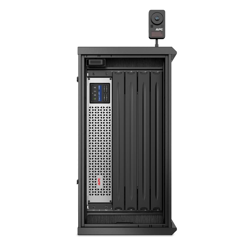 APC NetShelter WX AR106VI 6U+6U 19inch IT Wandkast met ventilatoren