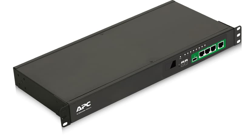 APC EPDU1016S strømdistribusjonsenhet (PDU) 8 AC-utganger 1U Sort