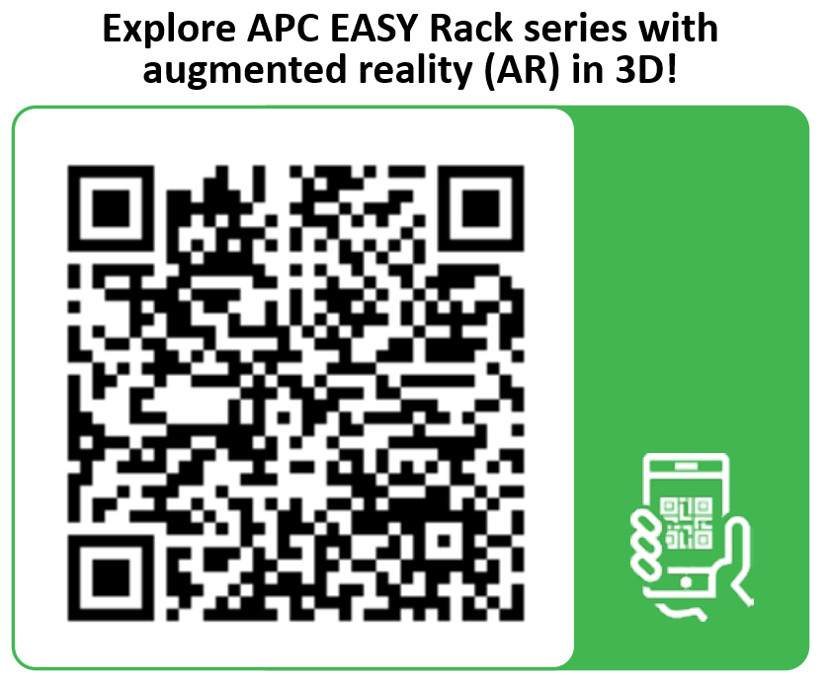 APC Easy Rack 19" 48U 1000X800 Black