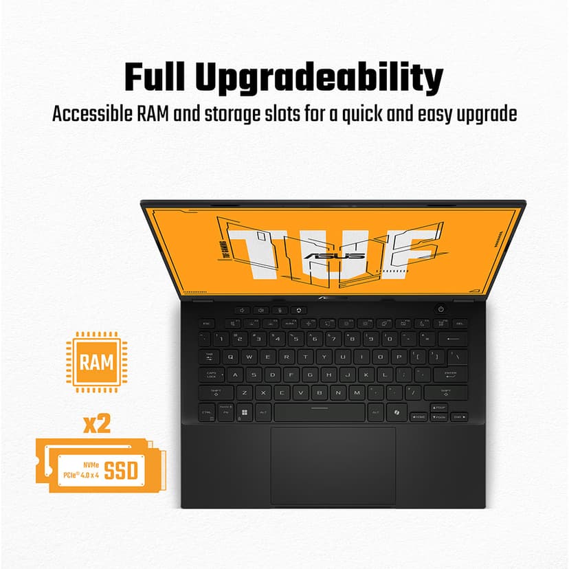 ASUS TUF Gaming A14 AMD Ryzen 7 32GB 1000GB RTX 4060 14