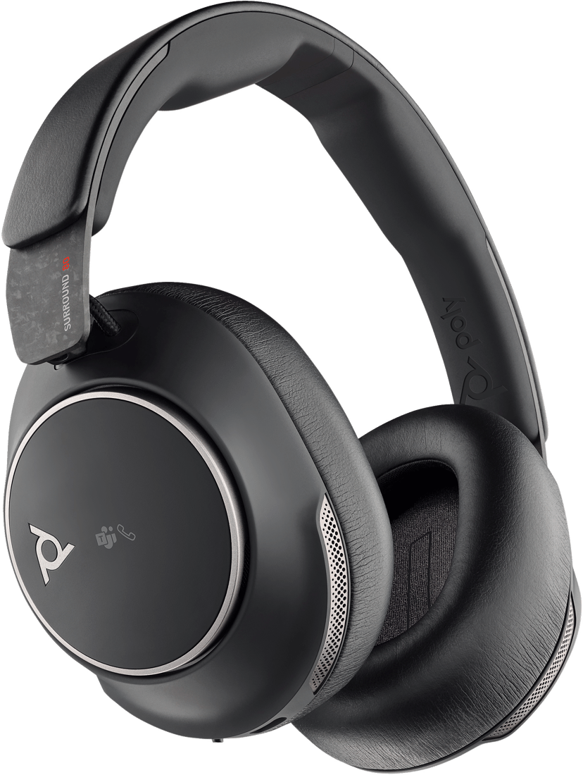 HP Poly Voyager Surround 80 USB Type-C Svart UC, Microsoft Teams