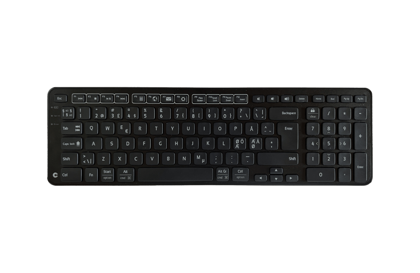 Contour Design Balance Keyboard Black Trådlös Nordisk