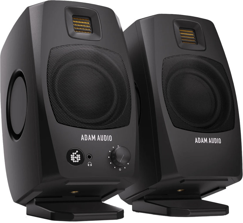 ADAM AUDIO D3V Desktop Monitors Svart