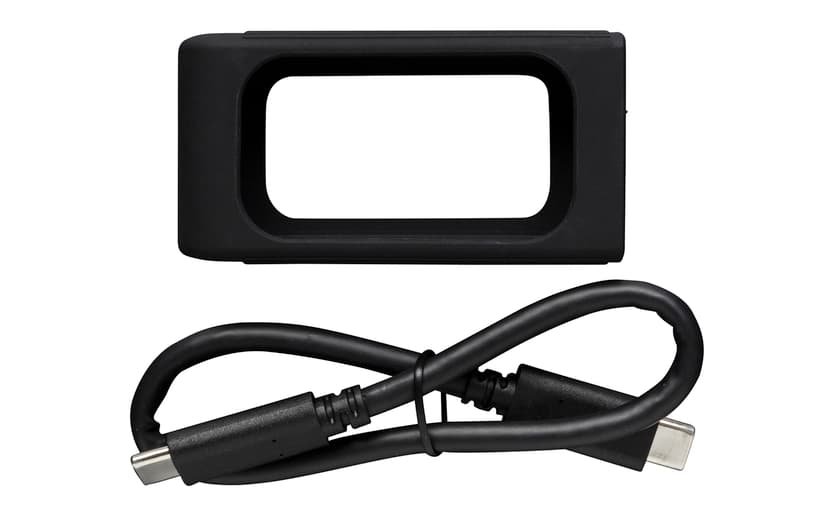 Kingston XS2000 Portable SSD 500GB USB Type-C Musta, Hopea