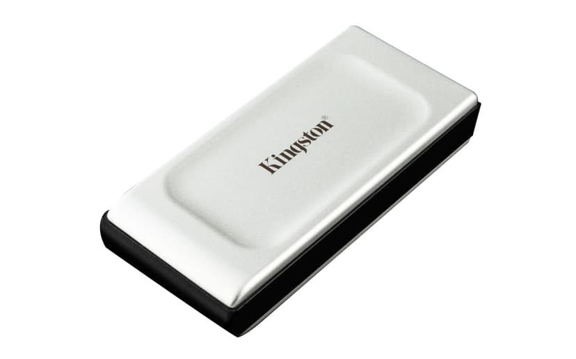 Kingston XS2000 Portable SSD 4TB USB Type-C Sort, Sølv