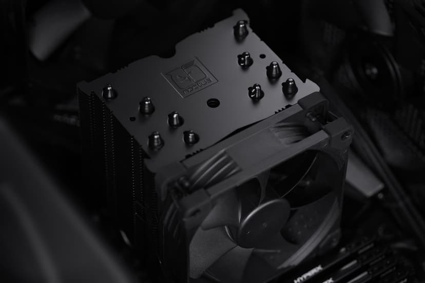 Noctua Nh-U9s Chromax Black CPU Cooler 92mm Kjøleribbe/Radiator Kromfarget, Sort