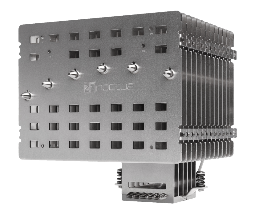 Noctua NH-P1 kylsystem för dator Processor VGA-kylare Aluminium 1 styck VGA-kylare Gjuten aluminium