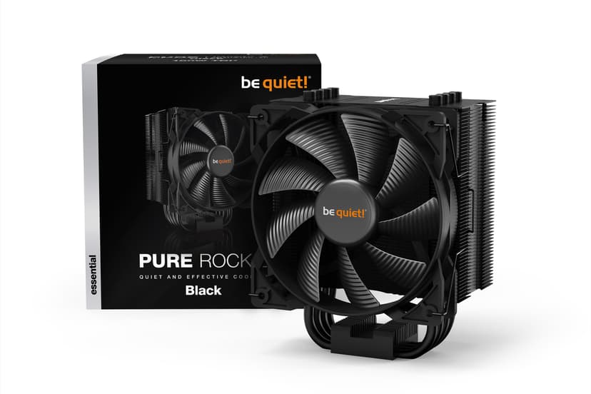 be quiet! Pure Rock 2 Luftkylare Svart