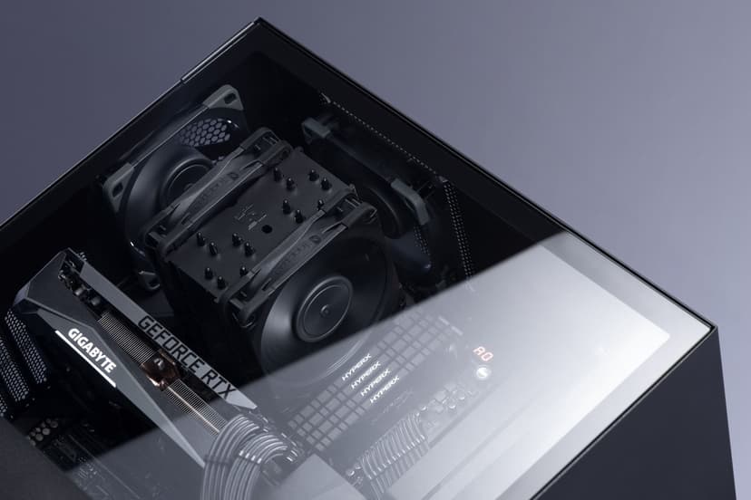 Noctua NH-U12A chromax.black Luftkjøler Sort
