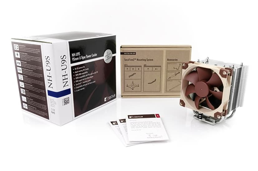 Noctua NH-U9S Kylare Brun, Metallisk