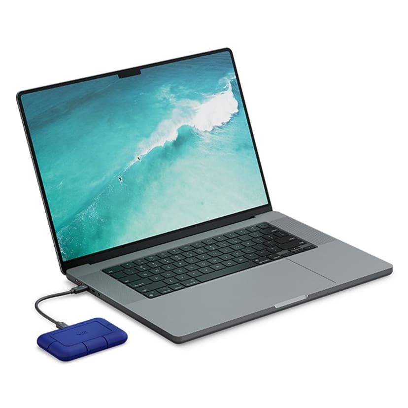 LaCie LaCie Rugged SSD Pro5 2TB USB-C Sininen