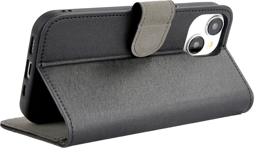 Cirafon Recycled PU Leather wallet iPhone 15 Zwart