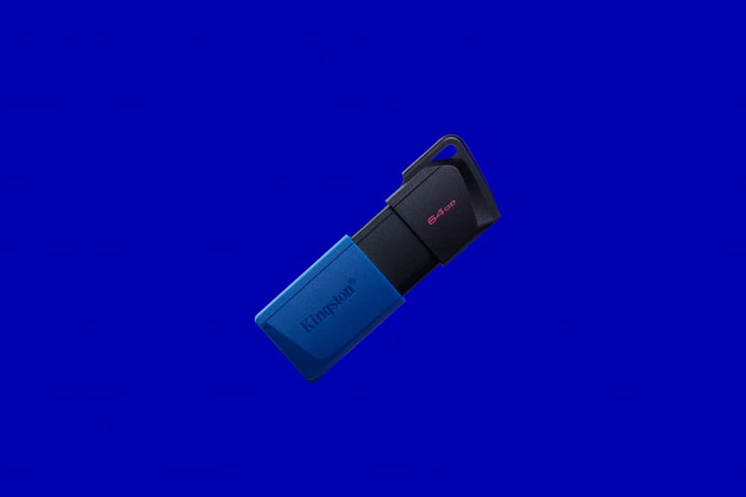 Kingston DataTraveler Exodia M 2-P 64GB USB Type-A Svart, Blå
