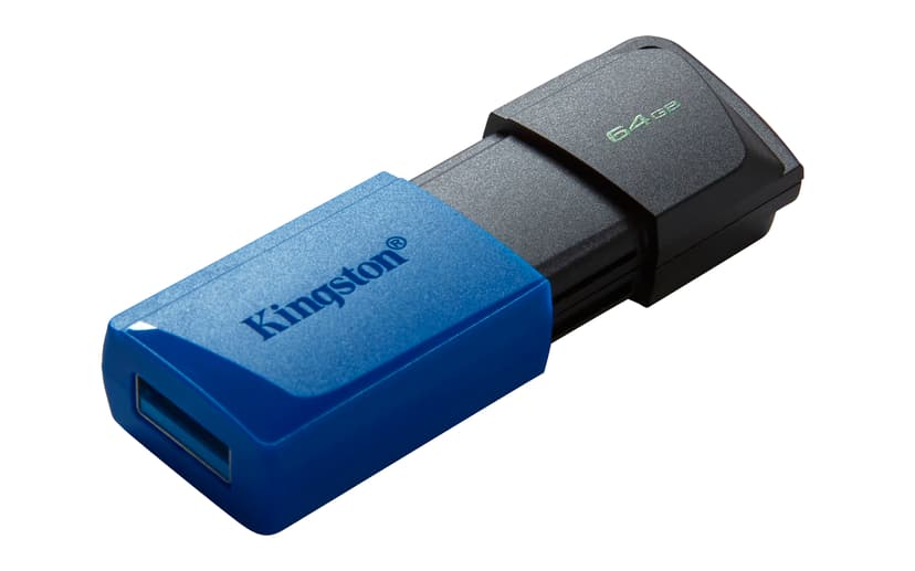 Kingston DataTraveler Exodia M 2-P 64GB USB Type-A Svart, Blå