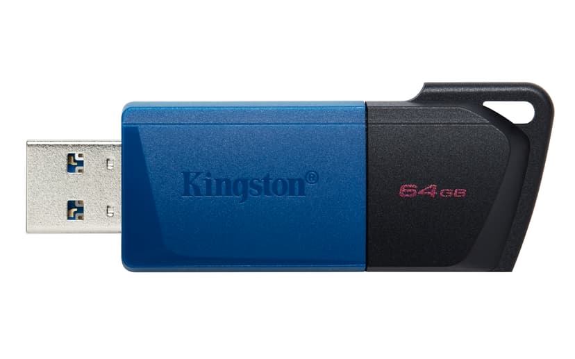 Kingston DataTraveler Exodia M 2-P 64GB USB-A Svart, Blå