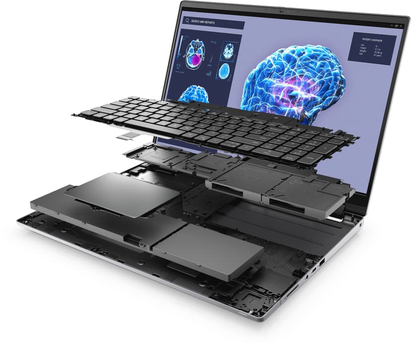 Dell Precision 7680 - (Fyndvara klass 3) Intel Core i7 32GB 1000GB RTX 2000 Ada 16"
