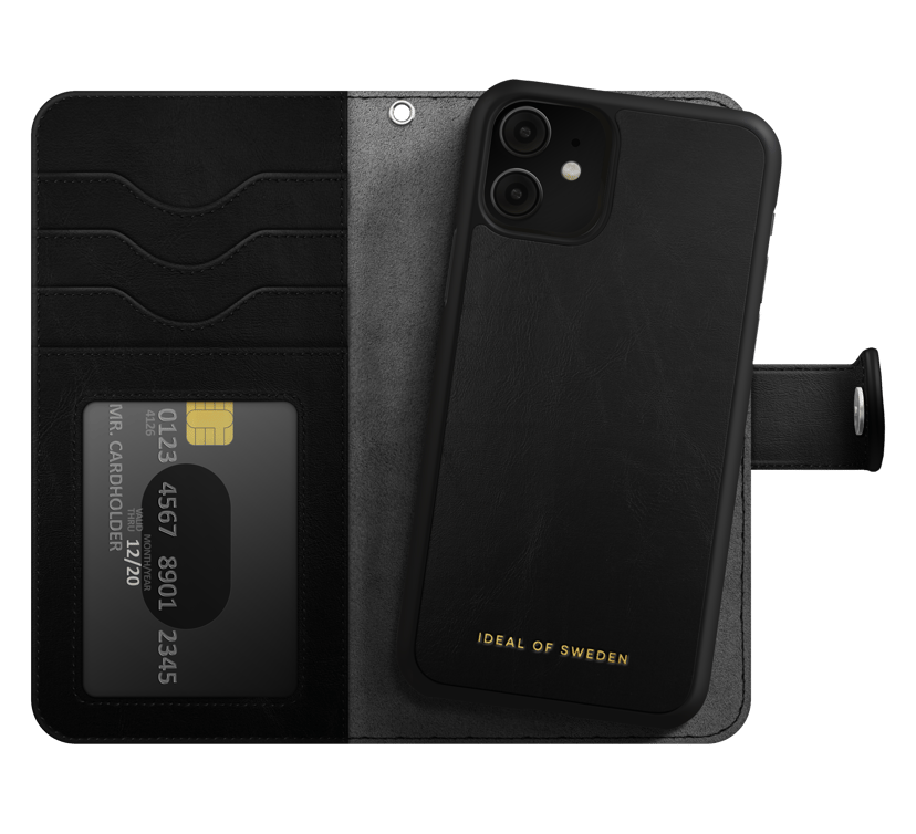 iDeal Magnet Wallet+ Vippedeksel For Mobiltelefon Sort