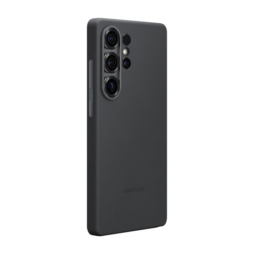 Samsung Silicone Case Samsung Galaxy S25 Ultra Musta