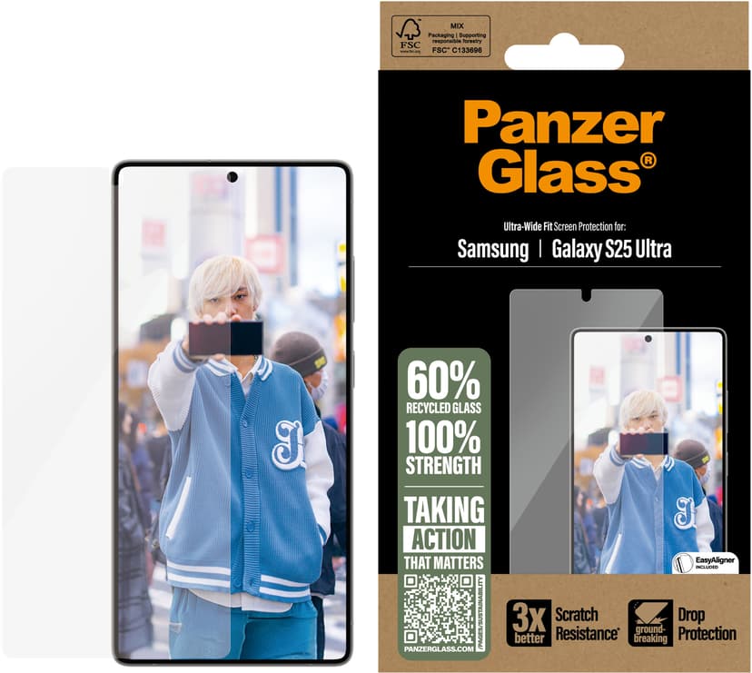 Panzerglass Ultra-Wide Fit Samsung Galaxy S25 Ultra