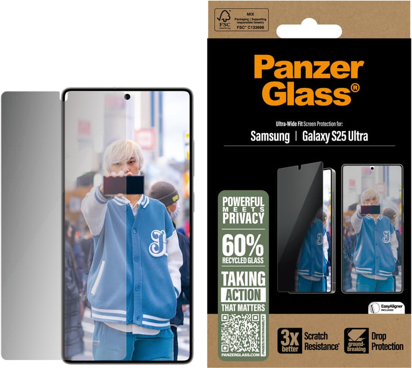 Panzerglass Ultra-Wide Fit Privacy Samsung Galaxy S25 Ultra