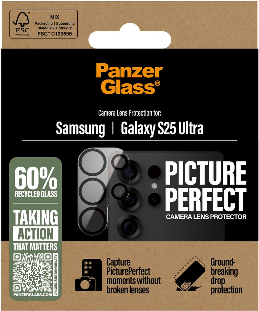 Panzerglass Picture Perfect Samsung Galaxy S25 Ultra
