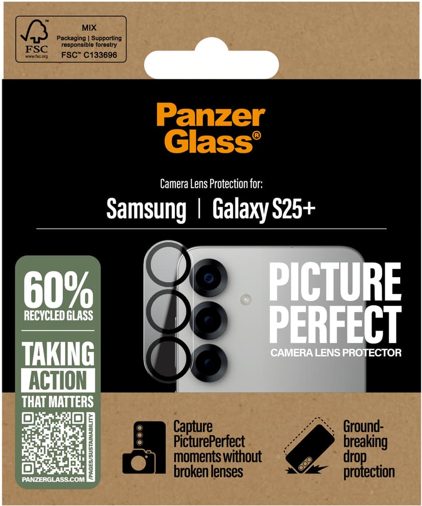 Panzerglass Picture Perfect Samsung Galaxy S25+
