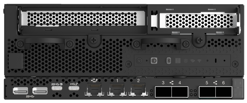 Lenovo ThinkEdge SE360 V2 servrar Rack (2U) Intel® Xeon® D D-2733NT 2,1 GHz 32 GB DDR4-SDRAM 500 W