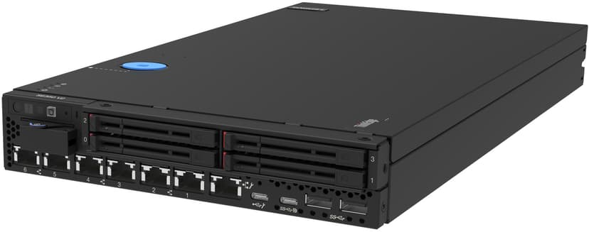 Lenovo ThinkEdge SE350 V2 servrar Rack (1U) Intel® Xeon® D D-2733NT 2,1 GHz 32 GB DDR4-SDRAM 300 W