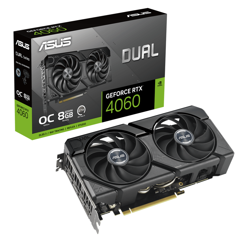 ASUS GeForce RTX 4060 Dual OC EVO 8GB