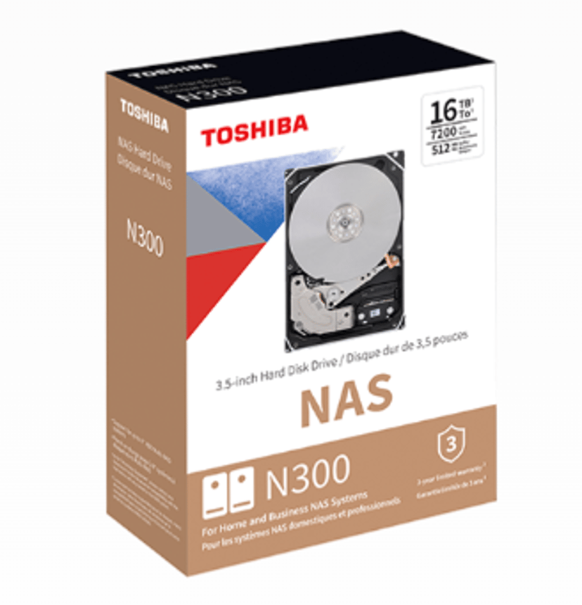 Toshiba N300 10TB 3.5" 7200r/min SATA 6.0 Gbit/s HDD