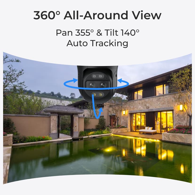 Reolink TrackMix PoE, 4K Dual-Lens PTZ Camera