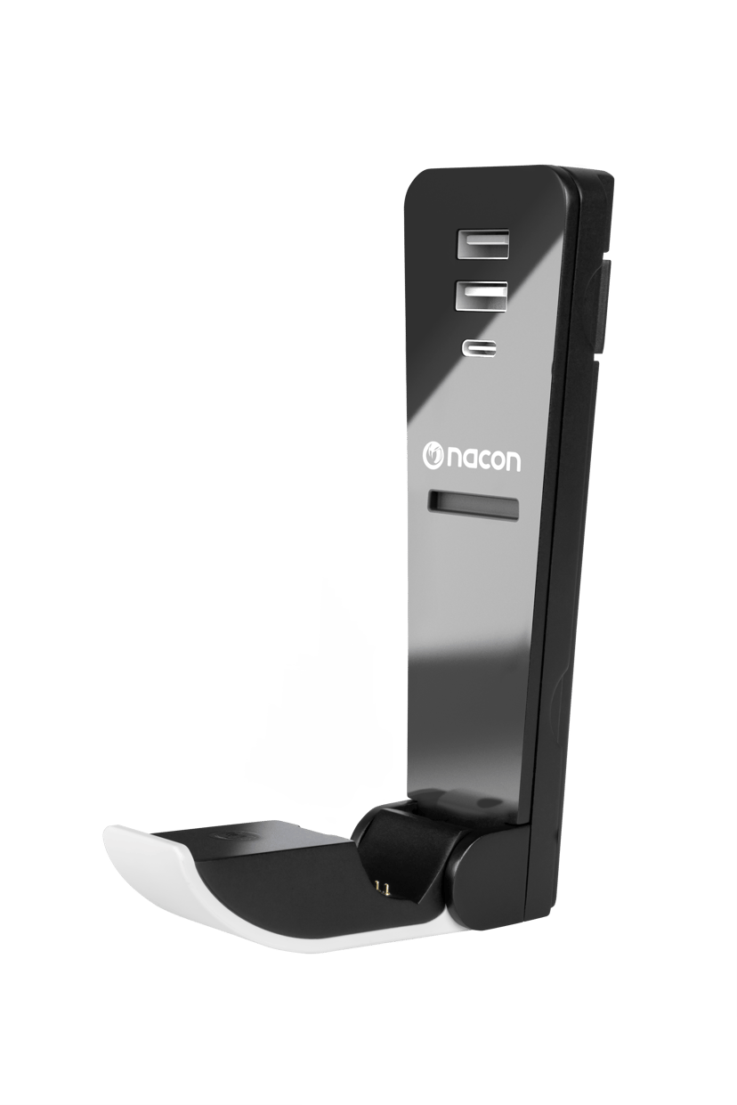 Nacon Multi Charging HUB - PS5 Musta, Valkoinen