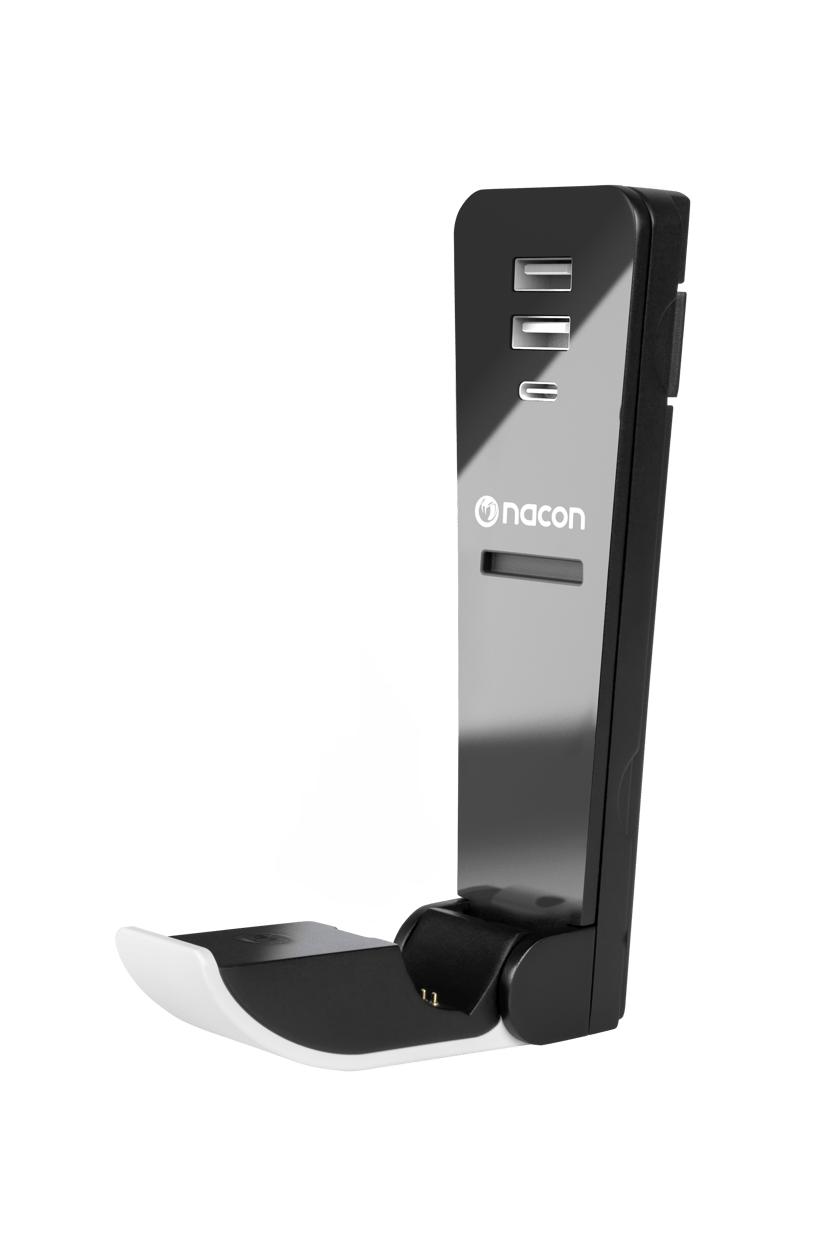 Nacon Multi Charging HUB - PS5 Svart, Vit