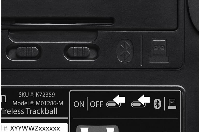 Kensington Expert Trådlös RF + Bluetooth Styrkula