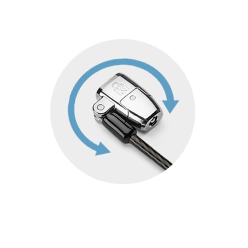 Kensington ClickSafe 2.0 Universal Keyed Laptop Lock