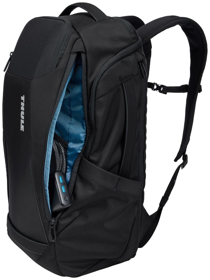 Thule Accent Backpack 28L 16" Kierrätetty polyesteri Musta