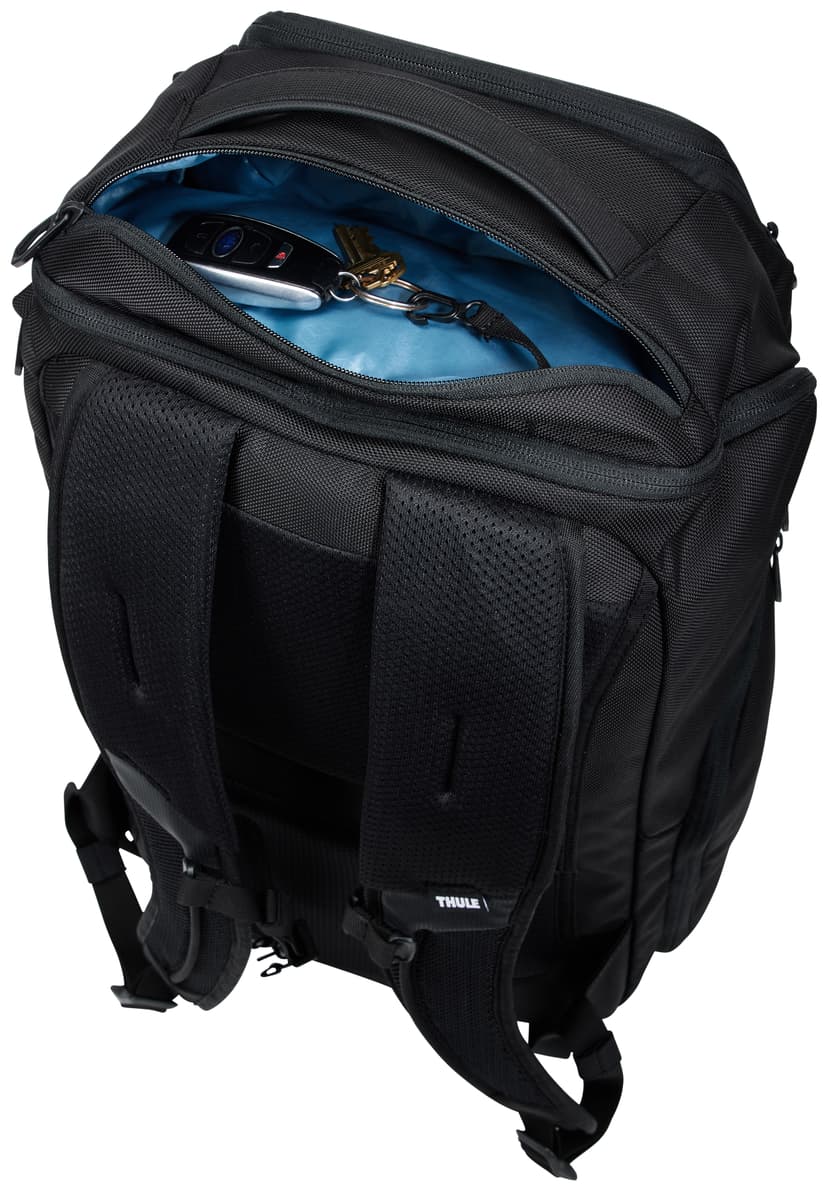Thule Accent Backpack 28L 16" Kierrätetty polyesteri Musta