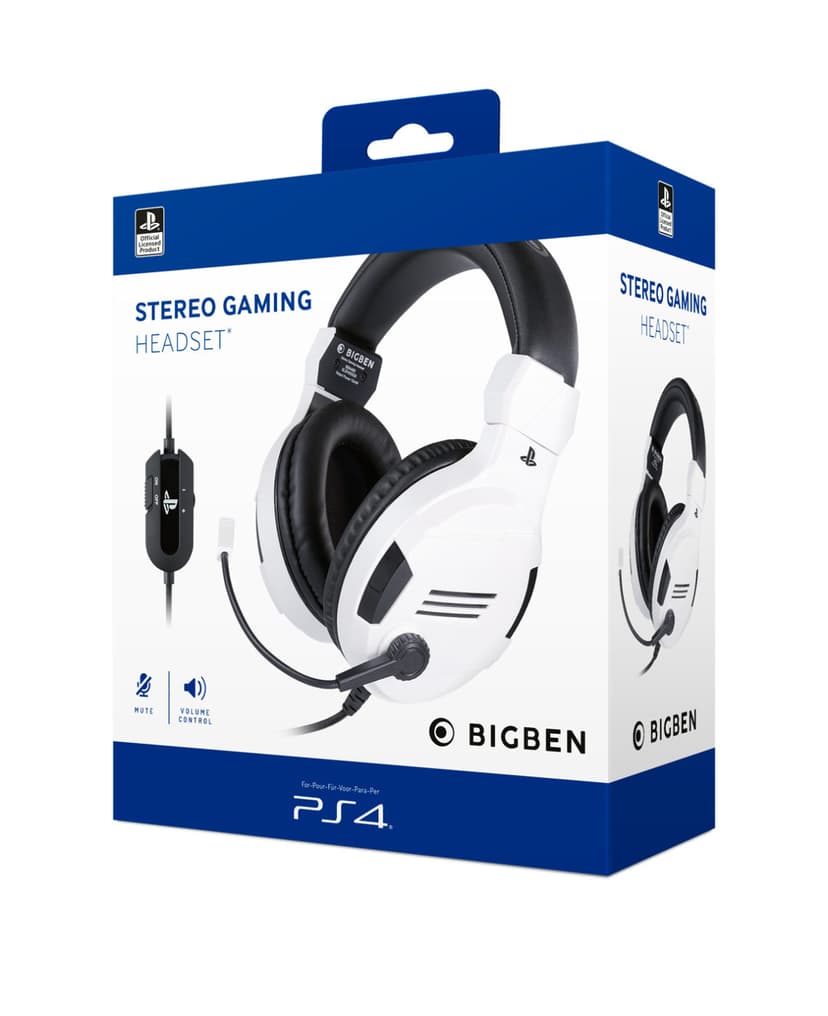 Nacon PS5 Gaming Headset V3 Stereo Vit