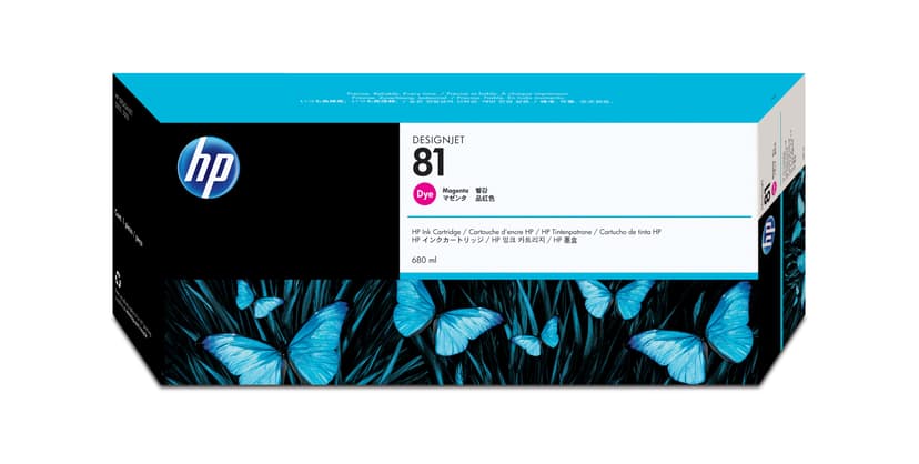 HP Muste Magenta No.81 DJ 5000/5000PS/5500