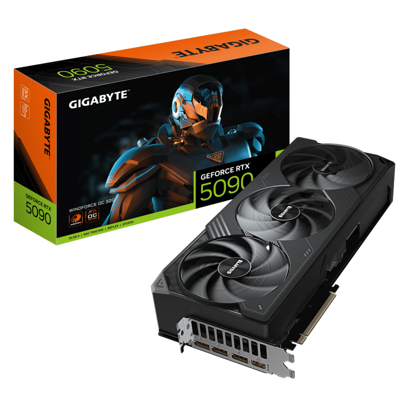 Gigabyte Windforce OC GeForce RTX 5090 32GB (GV-N5090WF3OC-32GD)