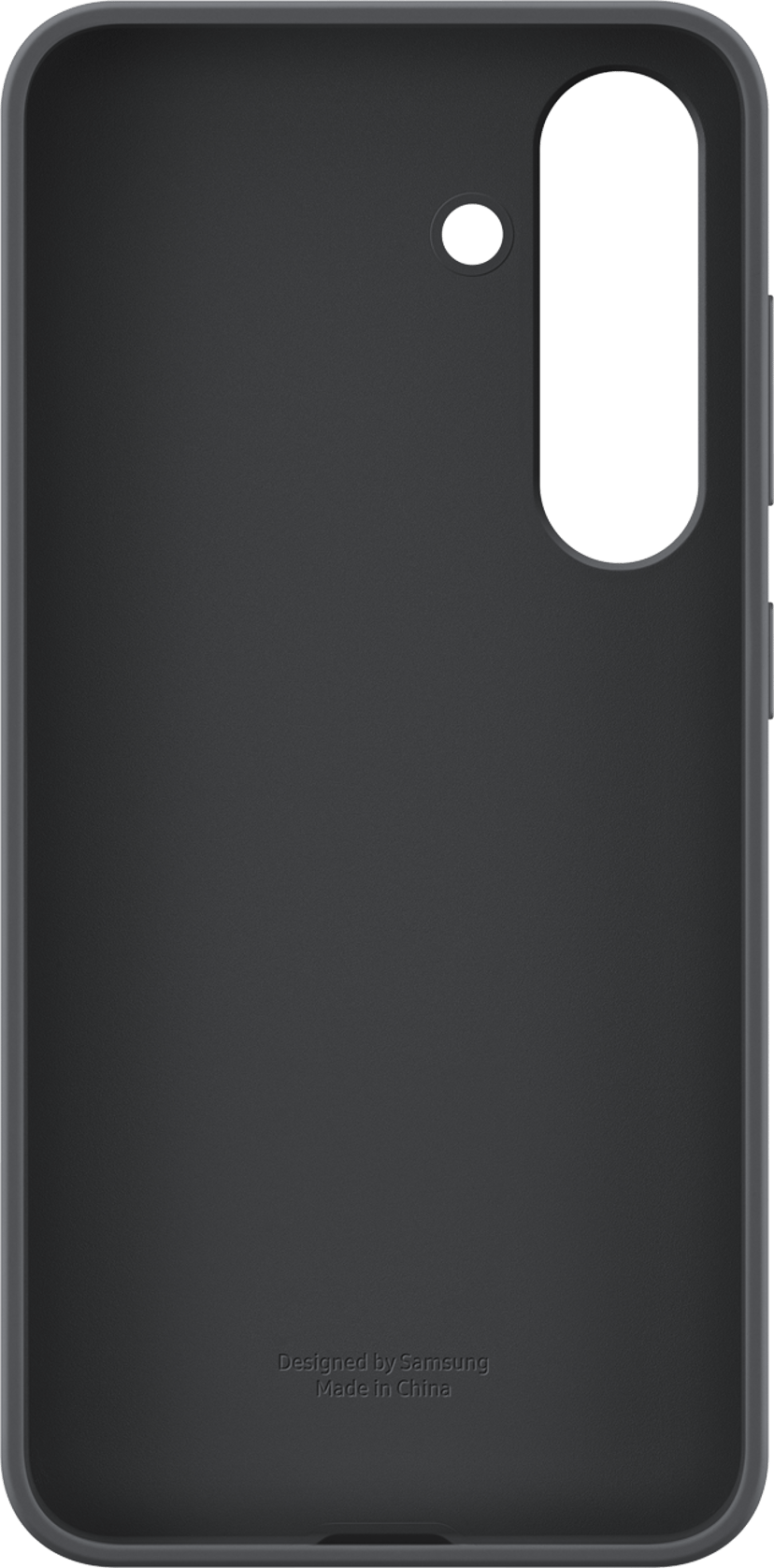 Samsung Silicone Case Samsung Galaxy S25 Musta