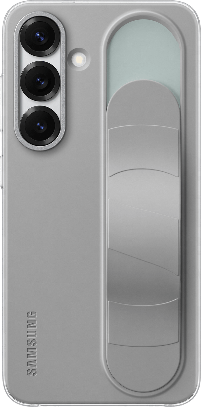 Samsung Standing Grip Case Samsung Galaxy S25 Grijs