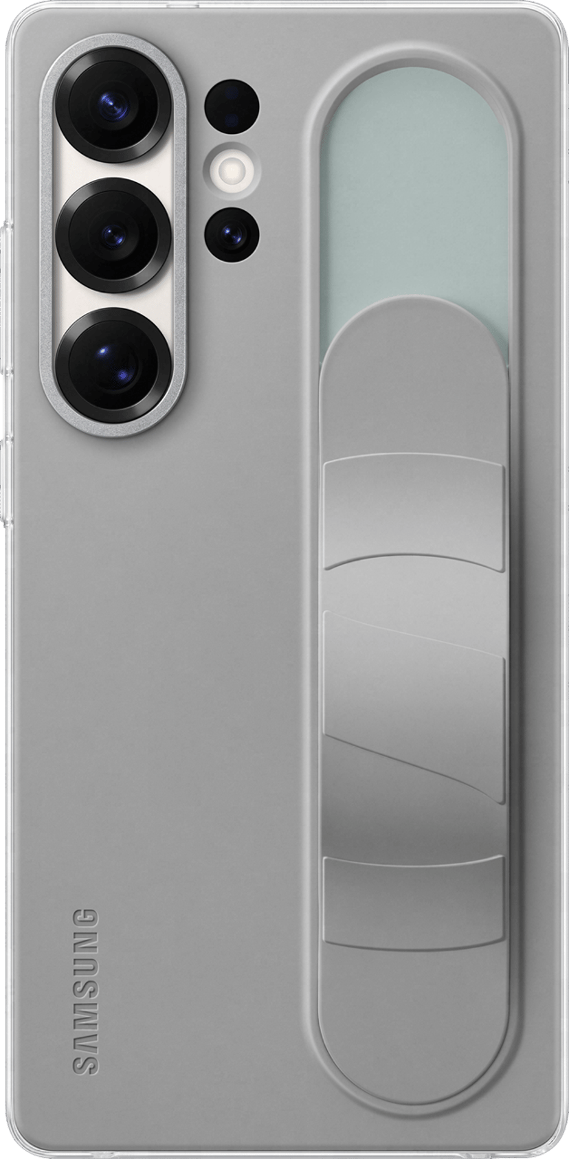 Samsung Standing Grip Case Samsung Galaxy S25 Ultra Grå