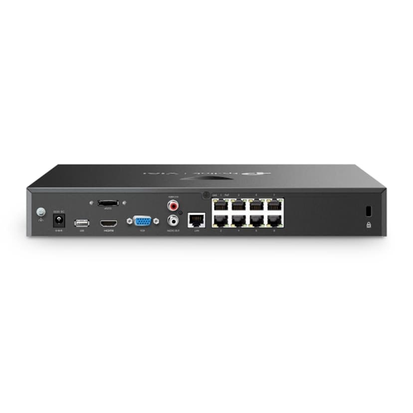 TP-Link VIGI NVR2008H-8MP 8-Kaanals PoE NVR