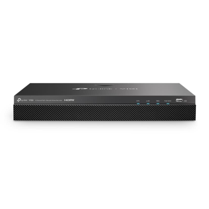 TP-Link VIGI NVR2008H-8MP 8-Kaanals PoE NVR