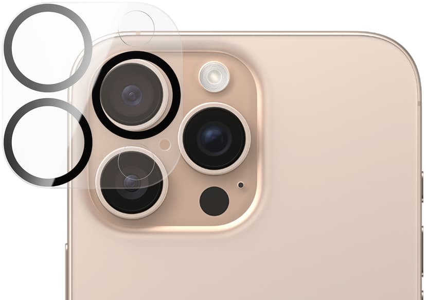 Panzerglass Kameralinsskydd för iPhone 16 Pro/iPhone 16 Pro Max