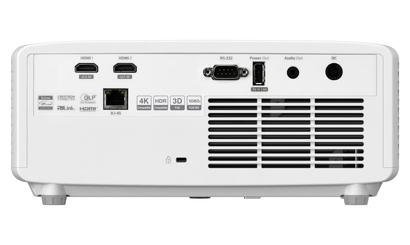 Optoma ZH520 5500 ANSI-lumen DLP 1080p (1920x1080) 3D kompatibilitet Vit