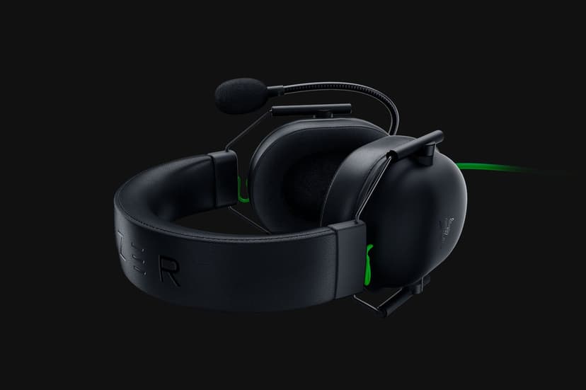 Razer Blackshark V2 X USB Gaming Headset Musta, Vihreä